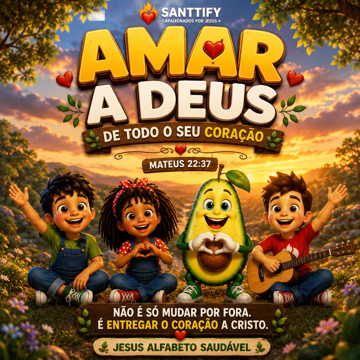 Amar a Deus de Todo o Coração ❤️
