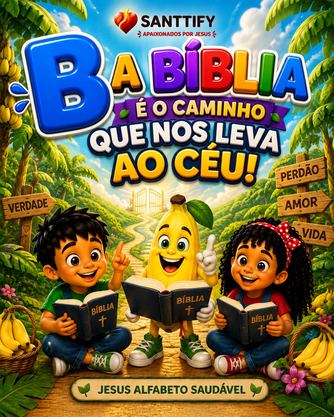 A Bíblia é o caminho que nos leva ao céu